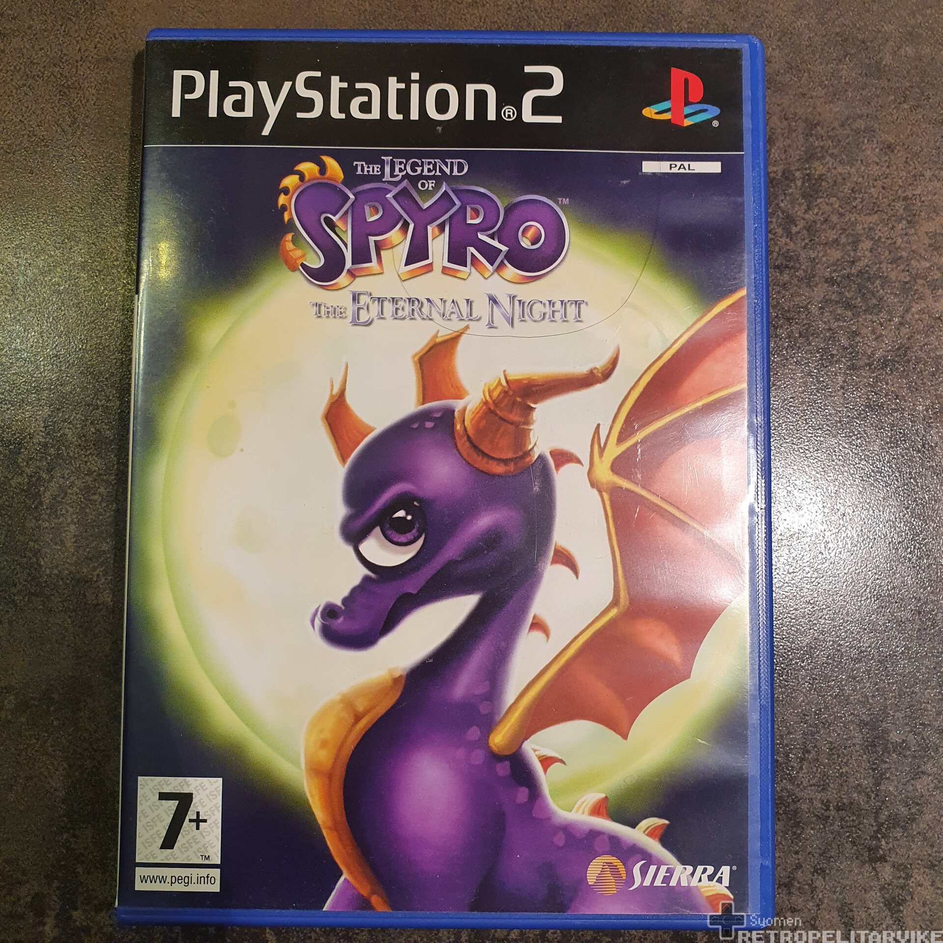 Ps The Legend Of Spyro The Eternal Night Cib Playstation