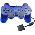 Playstation 2 langallinen ohjain (kuntoluokka B) Blau