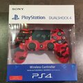 Playstation 4 ohjain Red Camouflage
