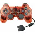 Playstation 2 langallinen ohjain (kuntoluokka B) Красный