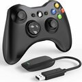 Xbox 360 langaton ohjain (Xbox 360, PC, PS3 & Android) Musta