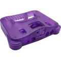 Nintendo 64 konsolin kotelo Violetti läpinäkyvä