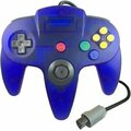Nintendo 64 ohjain Sininen läpinäkyvä