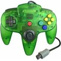 Nintendo 64 ohjain Vihreä läpinäkyvä