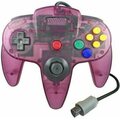 Nintendo 64 ohjain Violetti läpinäkyvä
