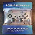 Playstation 3 DoubleShock langaton ohjain シルバー