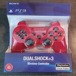 Playstation 3 ohjain (kuntoluokka B) Punainen