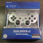 Playstation 3 ohjain (kuntoluokka B) Hopea