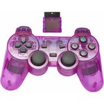 Playstation 2 langaton ohjain Punavioletti