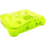 Nintendo 64 konsolin kotelo Keltainen läpinäkyvä