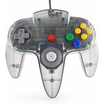 Nintendo 64 ohjain Biały läpinäkyvä