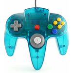 Nintendo 64 ohjain Vaaleansininen läpinäkyvä