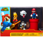Jakks Super Mario Underground Diorama maan alla figuurisetti