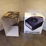 Nintendo GameCube konsoli Mario Kart Double Dash Pak [Black Bundle] (CIB) (takuu 6kk)