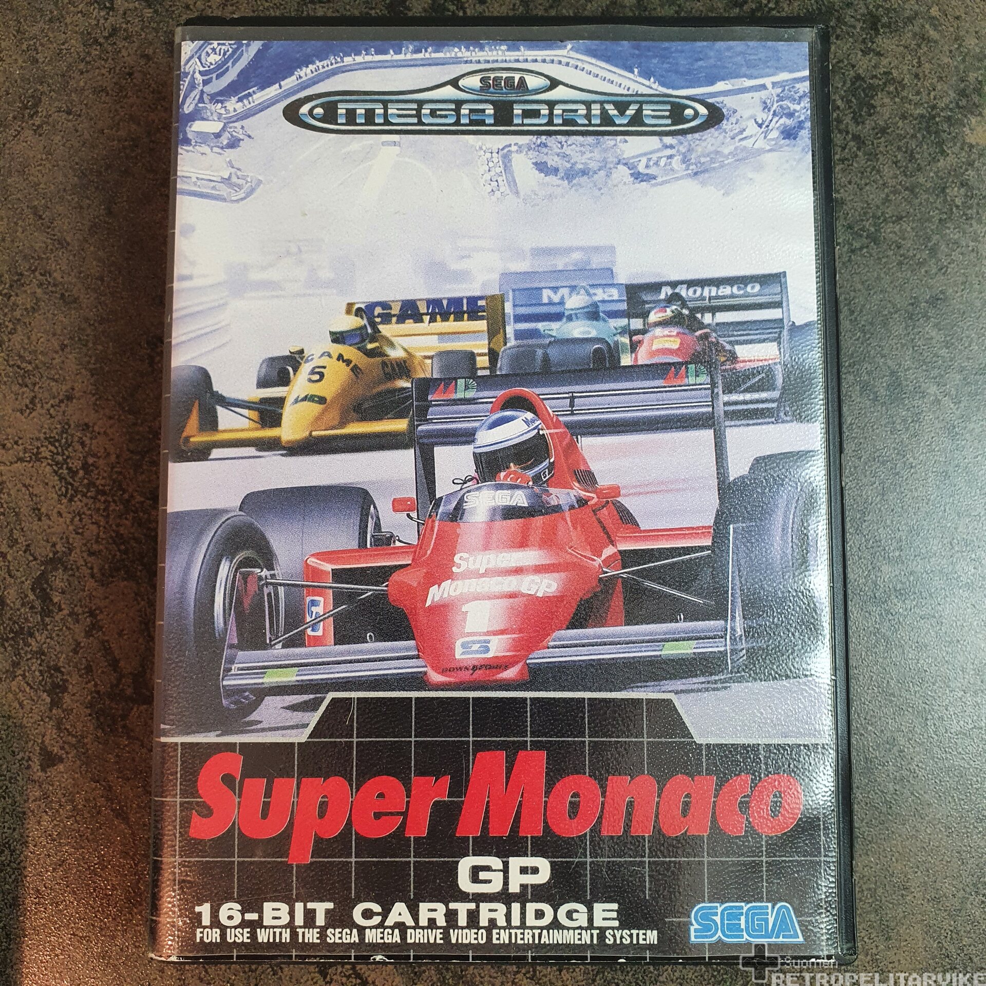 SMD Super Monaco GP (B) | Sega Mega Drive | Suomen Retropelitarvike