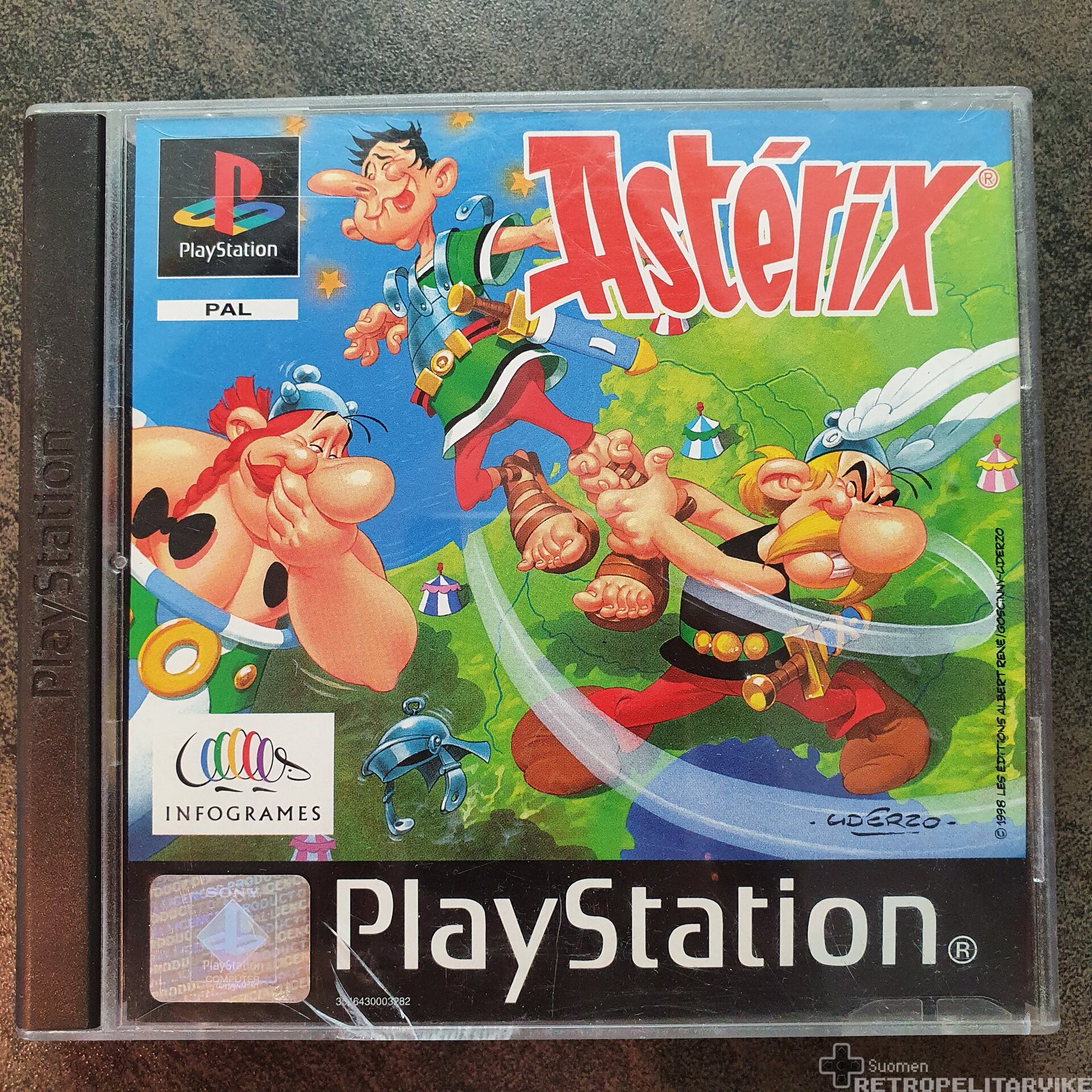 PS1 Asterix CIB Playstation 1 Suomen Retropelitarvike Espa ol