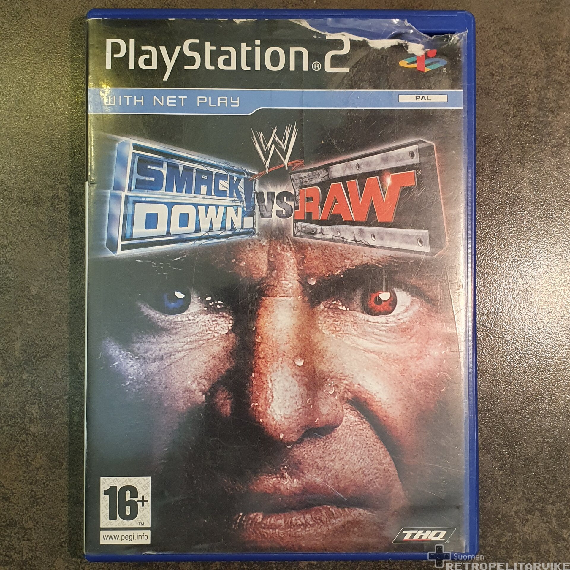 PS2 SmackDown Vs Raw (B) | Playstation 2 | Suomen Retropelitarvike