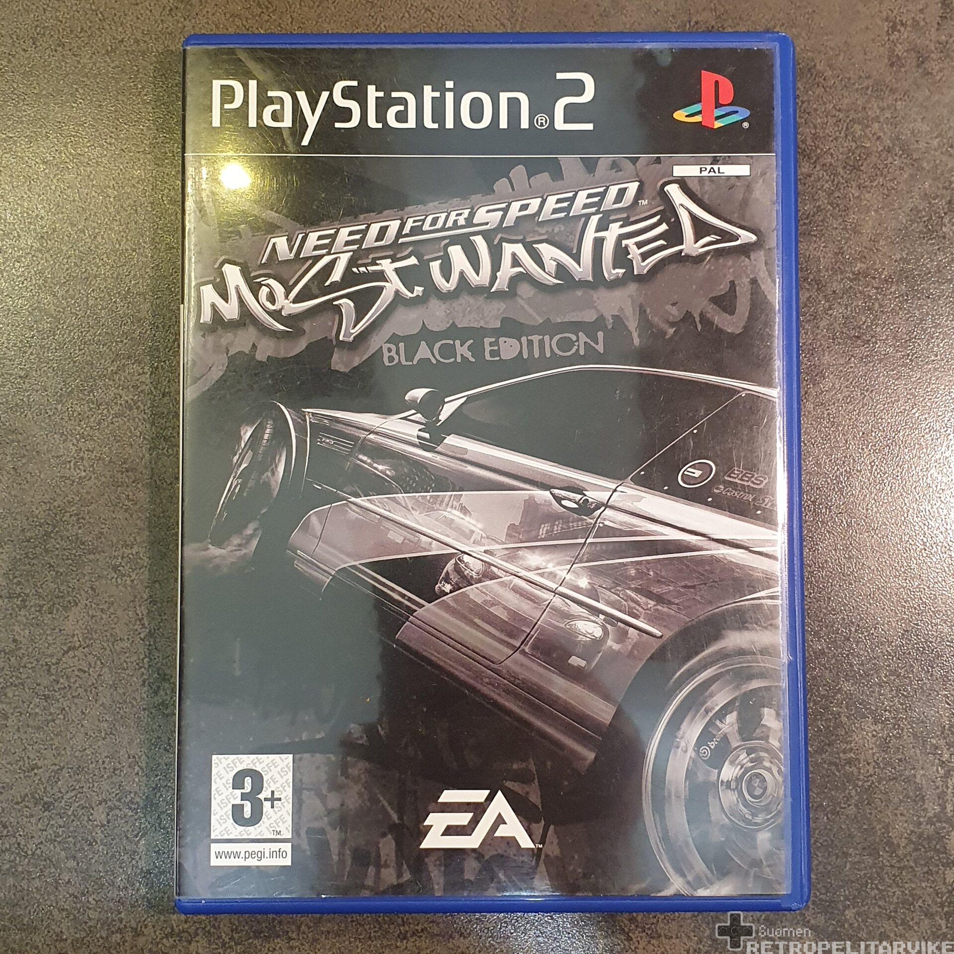 nfs most wanted black edition ps2