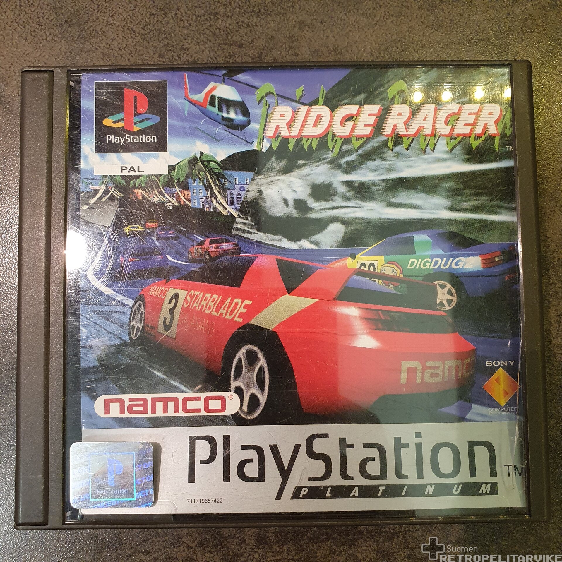 PS1 Ridge Racer (B) | Playstation 1 | Suomen Retropelitarvike