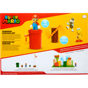 Jakks Super Mario Underground Diorama maan alla figuurisetti