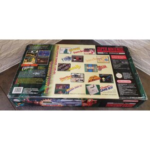 SNES konsoli Donkey Kong Country teemapakkauksessa (takuu 6kk)