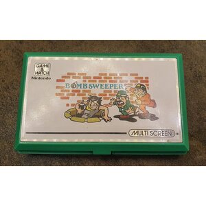 Nintendo Game & Watch: Bomb Sweeper -käsikonsoli (1987)