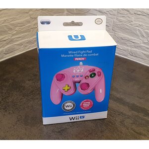 Nintendo Wii U Fight Pad Princess Peach ohjain (NiB)