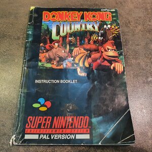 Ohjekirja: SNES Donkey Kong Country