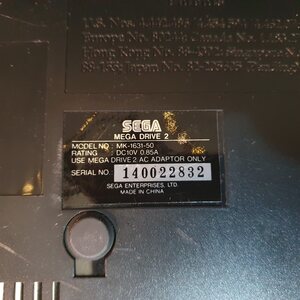 Sega Mega Drive II konsoli (takuu 6kk)