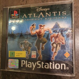 PS1 Disney Atlantis Kadonnut Kaupunki (CIB)