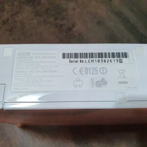 Rikkinäinen Nintendo Wii konsoli