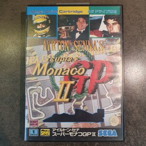 SMD Ayrton Senna's Super Monaco GP II (CIB)