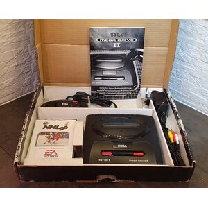 Sega Mega Drive II konsoli (takuu 6kk)