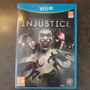 Wii U Injustice: Gods Among Us (CIB)