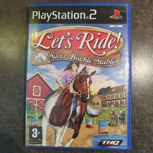 PS2 Let's Ride! Silver Buckle Stables (CIB)