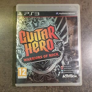 PS3 Guitar Hero Warriors of Rock (CIB)