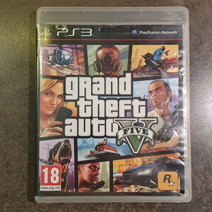 PS3 Grand Theft Auto V (GTA V) (CIB)