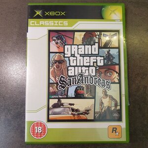 Xbox Grand Theft Auto San Andreas (CIB)