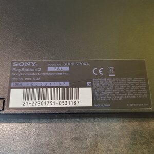 Playstation 2 Slim konsoli (CIB) (takuu 6kk)