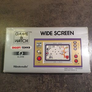 Nintendo Game & Watch: Snoopy Tennis -käsikonsoli (1982) (B)