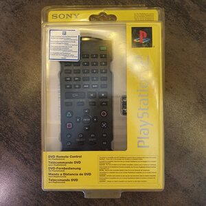 Playstation 2 DVD Remote Control kaukosäädin (NIB)