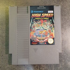 NES High Speed World's #1 Pinball (L)