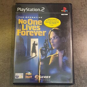 PS2 The Operative: No One Lives Forever (CIB)