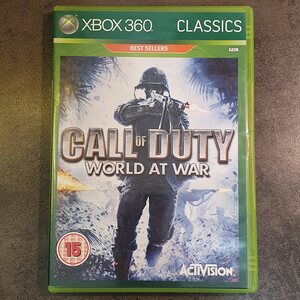 Xbox 360 Call of Duty World at War (CIB)