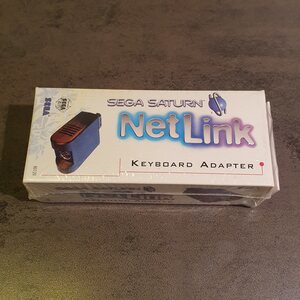 Sega Saturn Net Link Keyboard Adapter (NIB)