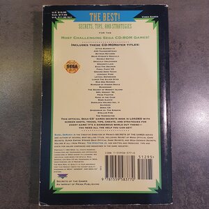 Prima's Secrets of the Games: Sega CD Secrets (DeMaria & Stratton Jr.) -kirja