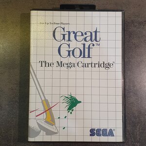 SMS Great Golf The Mega Cartridge

 (CIB)