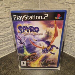 UV-suojattu akryylikotelo PS2 / PC / DVD / GC / Xbox / Wii yms.