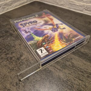 UV-suojattu akryylikotelo PS2 / PC / DVD / GC / Xbox / Wii yms.