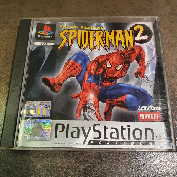 PS1 Spider Man 2 Enter: Electro (CIB)